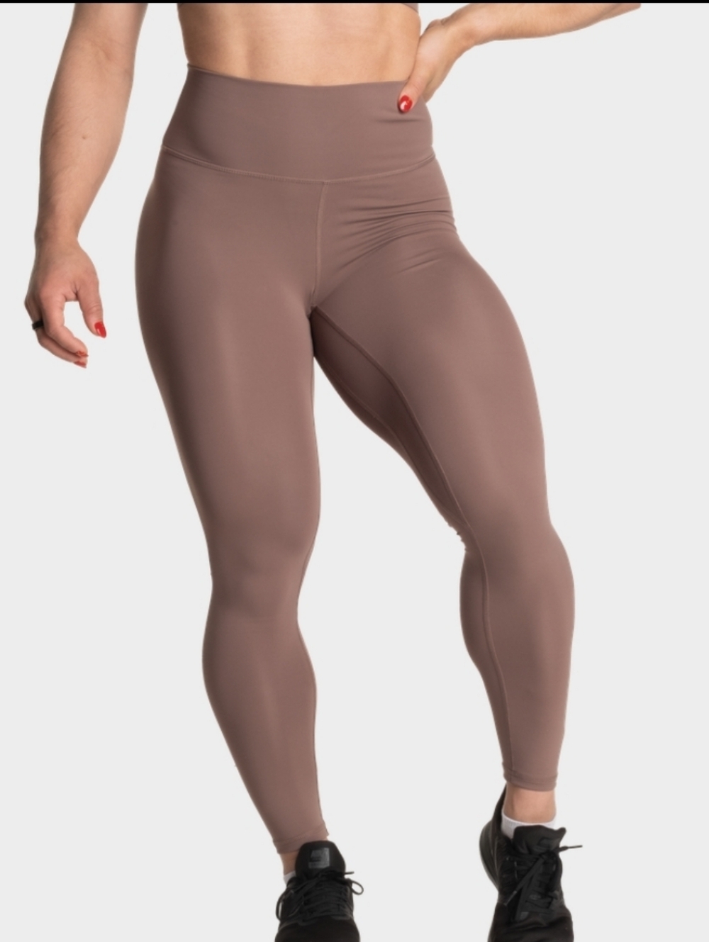 Better Bodies Core Leggings, Warm Sand Taupe Tan